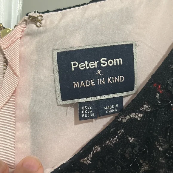 Anthropology Peter Som Made In Kind dress - Picture 2 of 7